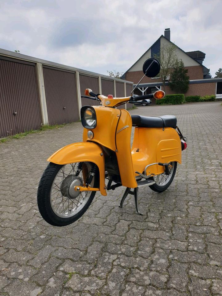 SIMSON SCHWALBE KR51/2, 4GANG,PAPIERE, RESTAURIERT in Lehrte