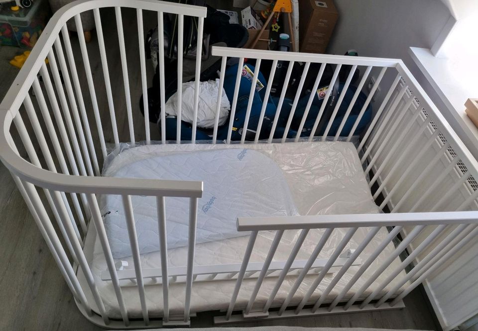 Beistellbett Baby, inkl. Erweiterung zum Kinderbett in Wietze