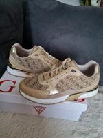 Guess Schuhe Sneaker Gr 40 beige gold braun weiß Baden-Württemberg - Oberkirch Vorschau