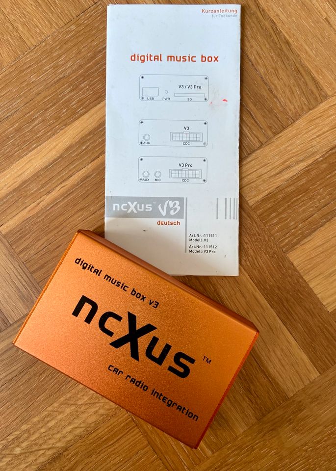 Ncxus V3 Pro Bluetooth, BMW e39 u.a. MP3 Wechsler in Quickborn