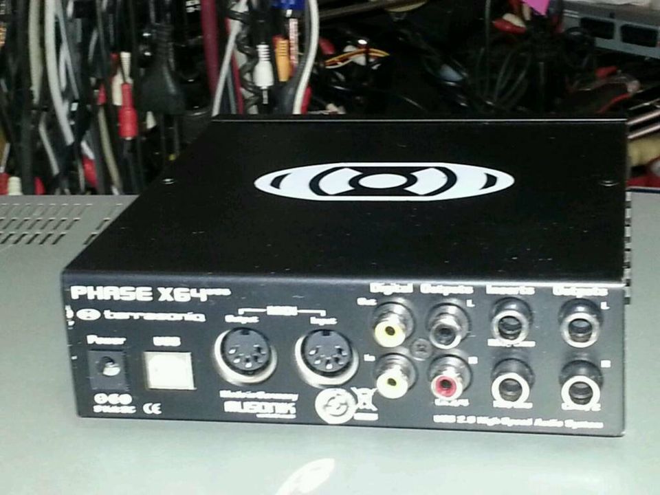 TERRASONIQ Phase X64 USB Audio Interface , toll in Berlin