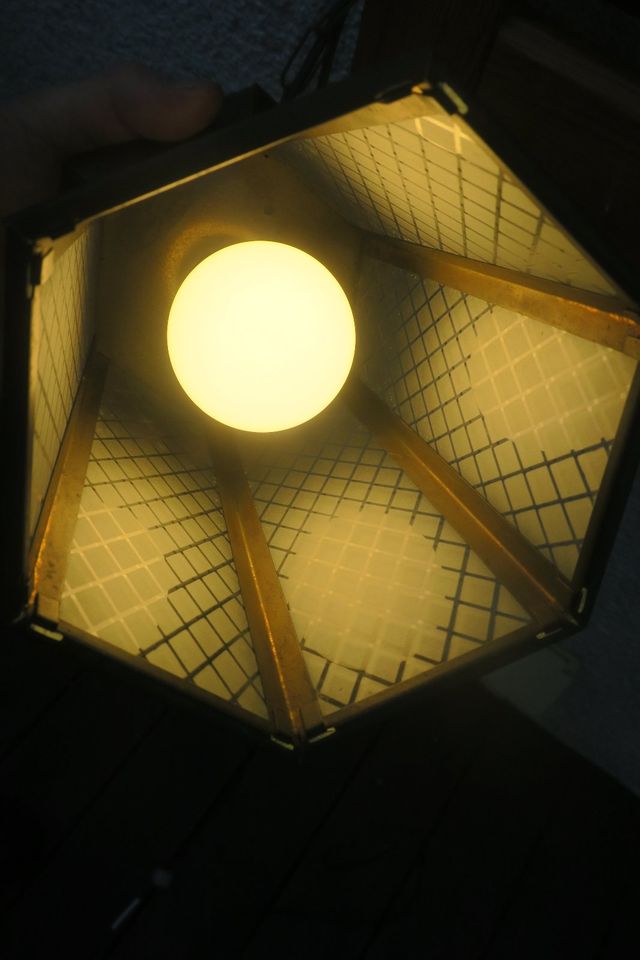 Flurlampe, Lampe, Glaskörper, 50-60 Jahre, Rockabilly in Köln