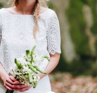 Super süßer Boho Brautkleid Zweiteiler // Noni Bayern - Alling Vorschau