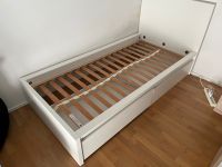 Bett Ikea Malm 90x200 weiß Lattenrost Schubladen Essen - Essen-Kettwig Vorschau