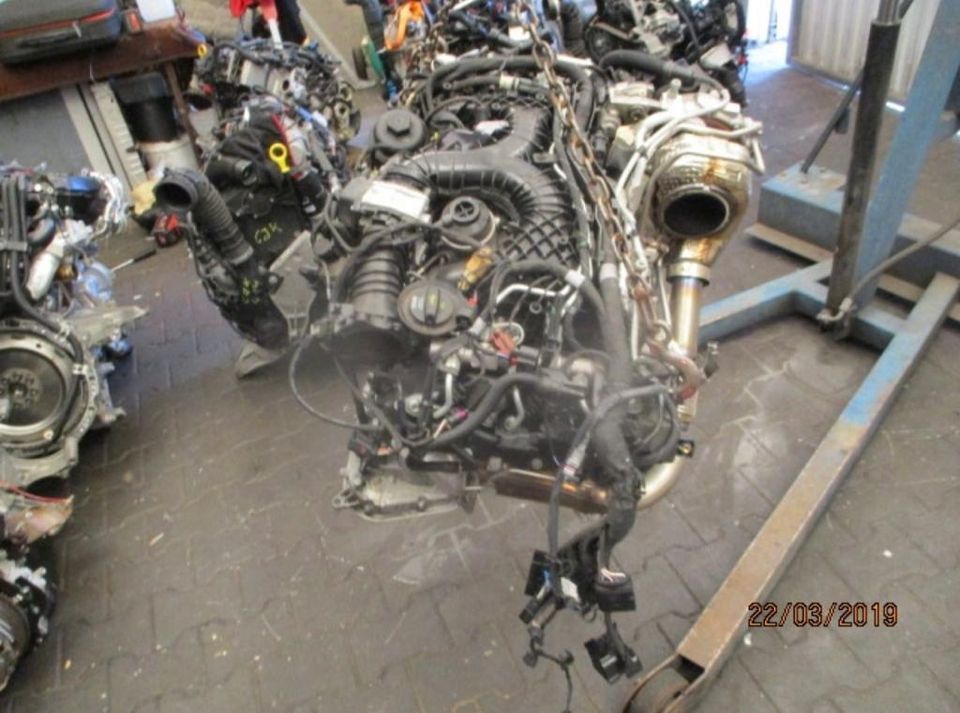 Motor DEW DEWA 341PS audi A6 A7 KOMPLETT sq5 in Mildenau