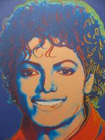 Andy Warhol "Michael Jackson" Lithografie 50x35 cm limit. GERAHMT Nordrhein-Westfalen - Gronau (Westfalen) Vorschau