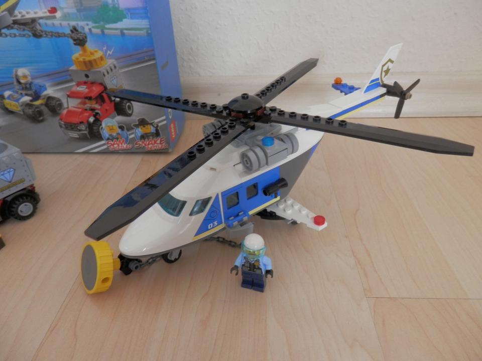 LEGO City 60243 Verfolgungsjagd mit dem Polizeihubschrauber in Paderborn