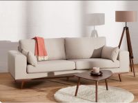 Sofa 3er mit Hocker Moritz II (micasa) Sand, beige Baden-Württemberg - Steinen Vorschau