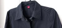 Kleid Hemd Bluse Gr. 42 L 44 XL schwarz Nadelstreifen Esprit Nordrhein-Westfalen - Pulheim Vorschau