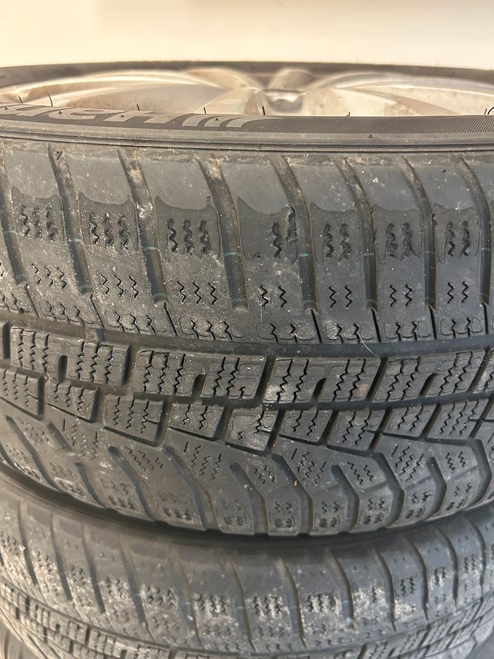 Original Mercedes Hankook Winterkompletträder 205/55 R17 91H in Bamberg