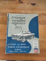 Simca 1955 Trianon Versailles Regence Ersatzteilkatalog Sachsen - Weißenberg Vorschau