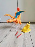 Pokémon Glurak Figur Feuer und Flug Licht und Sound Brandenburg - Ahrensfelde Vorschau