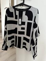Zero Pullover, neu, 40, schwarz weiß Bayern - Wiesentheid Vorschau