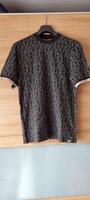 Herren-T-Shirt, Gr. S, schwarz mit Logos, Marke Armani Kr. Passau - Passau Vorschau