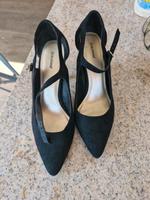 Riemchen Pumps schwarz Sachsen-Anhalt - Colbitz Vorschau