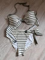Esprit Bikini Gr. 36/38 C creme/grau Baden-Württemberg - Neuhausen ob Eck Vorschau