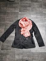Damen Mantel schwarz Jacke Tenchcoat Tuch Gr 36 34 XS S TOP Bayern - Zapfendorf Vorschau