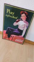 Coca-Cola Blechschild Reklame Werbung 43x30cm Nordrhein-Westfalen - Mülheim (Ruhr) Vorschau