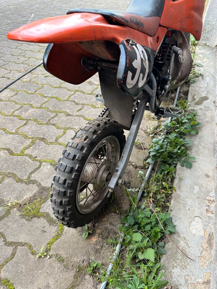 KTM SX50 Motorrad Cross vollcross Kindermotorrad Pocketpike in Motten