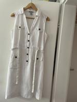 Weißes ärmelloses Kleid von H&M, Größe 40 Nordrhein-Westfalen - Leverkusen Vorschau
