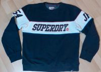 SUPERDRY JPN 054 Herren L Pullover Sweatshirt Blau Weiß Rot Niedersachsen - Stade Vorschau