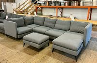 Wohnlandschaft U-Form Sofa Couch BANDUIN + Hocker Versand Bühne Nordrhein-Westfalen - Borgentreich Vorschau