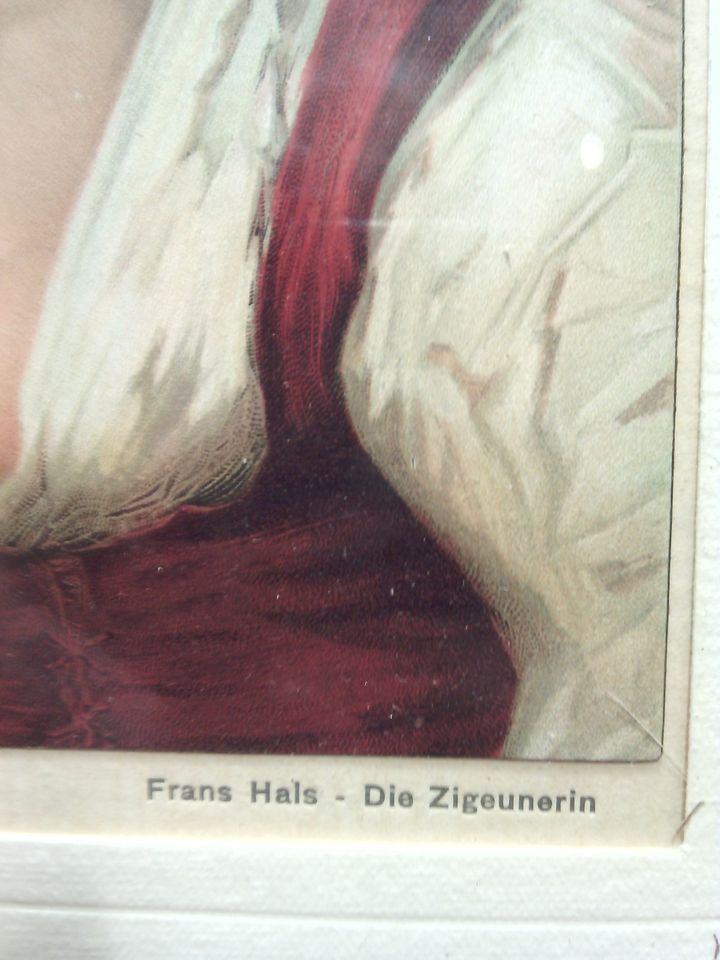 Repro-Bild im Wechselrahmen,Frans Hals,1629,Zigeunerin in Remscheid