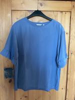 Yaya Blusen-Shirt, grau-blau, Gr. 38 Sachsen - Plauen Vorschau