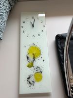 Wanduhr aus Glas mit Limettenmotiv Bayern - Schwandorf Vorschau