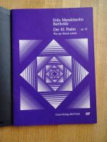 Chornoten / Klavierauszug: Mendelssohn- 42. Psalm, Wie der Hirsch Düsseldorf - Golzheim Vorschau