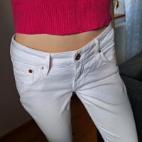 ❤️ H&M Stretch Jeans Hose Bootcut weiiß Gr. 40 Rheinland-Pfalz - Birkweiler Vorschau