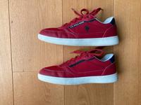 U.S. Polo Assn. Tolle rote Kinder Halbschuhe Gr.38 Neuwertig! Hessen - Zierenberg Vorschau