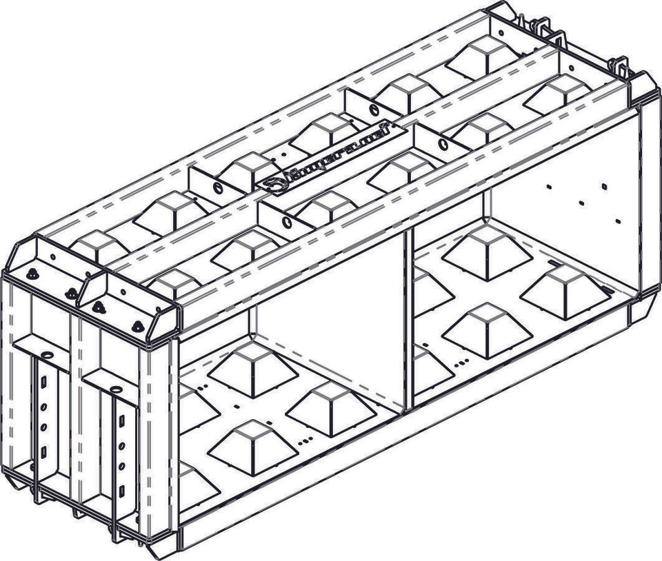 Kimera Legoform Beton L1866 | Betonblock 180 x 60 x 60 cm in Hanstedt