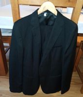 Anzug, schwarz, dreiteilig, Sakko, Hose, Weste Gr. 170/176 Niedersachsen - Bleckede Vorschau