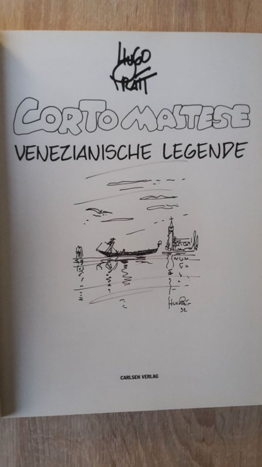 Corto Maltese - Venezianische Legende 1.Aufl. Z 1 Carlsen 1998 in Hameln