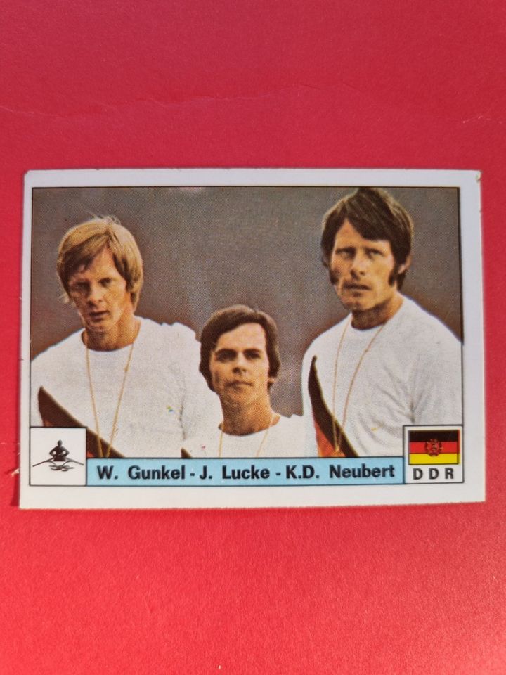 Wolfgang Gunkel/Jorg Lucke..- #157 Sticker - Montreal 76 in Tittmoning