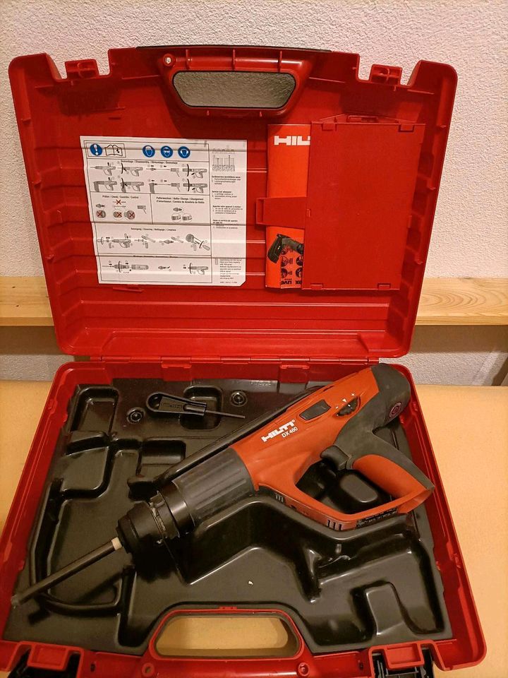 Hilti DX 460-IE Bolzensetzsgerät Bedienungsanleitung Koffer Maler in Spremberg