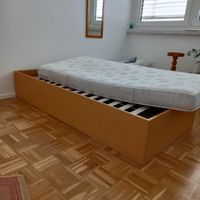 Einzelbett Bettkasten+Lattenrost+Matratze Leipzig - Leipzig, Südvorstadt Vorschau