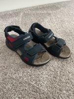 Geox, Sandalen, Gr. 28, blau/rot, guter Zustand Niedersachsen - Diepholz Vorschau