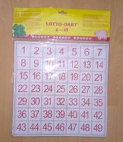 LOTTO LOTTOZAHLEN DART SPIEL 6 AUS 49 + PFEILE Essen - Essen-Borbeck Vorschau