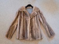 Nerzjacke (Echtpelz), braun-beige, Saga Mink ca. Größe 38 Baden-Württemberg - Waldkirch Vorschau