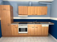 Küchenzeile, Buchenachbildung mit E-Geräten, 3 lfdm Niedersachsen - Gieboldehausen Vorschau