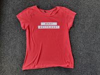 T-Shirt Only Statement L rot Boyfriend Shirt Basic Niedersachsen - Wittorf Vorschau