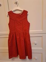 Kleid 122 116 festlich sfera Hochzeit Kommunion rot edel Nordrhein-Westfalen - Schlangen Vorschau