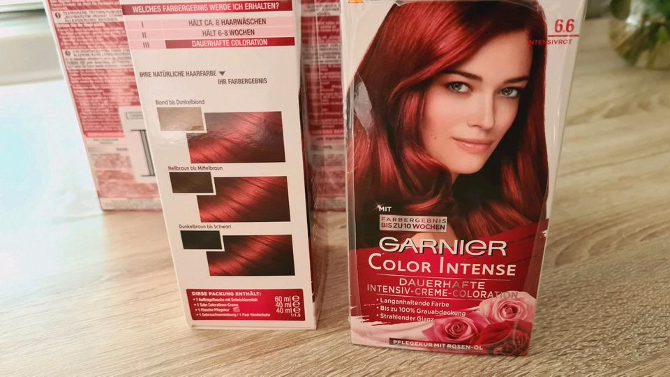 Haarfarbe 5 Stk. Garnier Color intense intensivrot 6.6 in Baden-Württemberg  - Konstanz | eBay Kleinanzeigen ist jetzt Kleinanzeigen