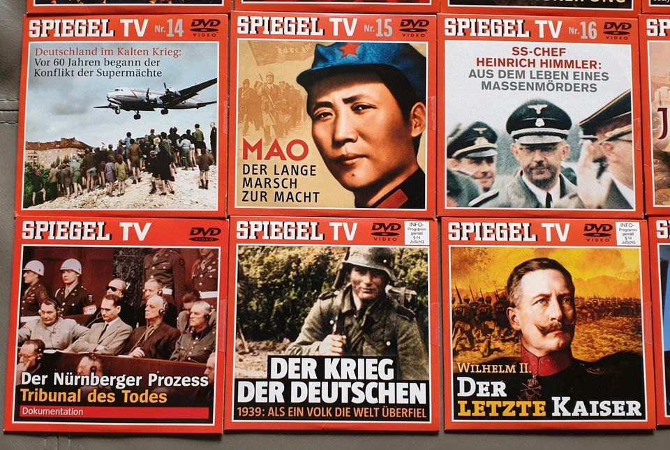 Spiegel TV DVD Sammlung in Engelsbrand