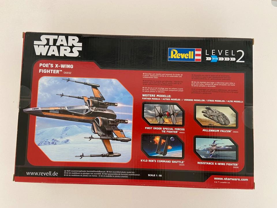 Neu Revell 06692 Modellbausatz Star Wars Poe´s X-wing Fighter in Witten
