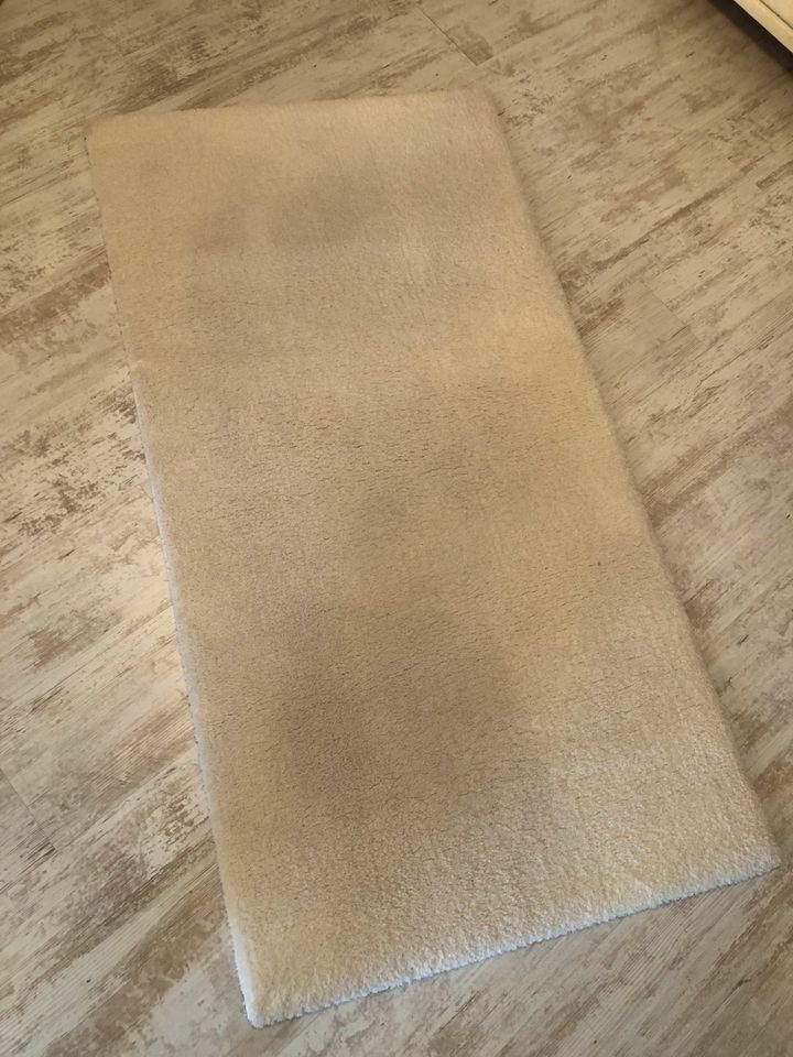 Teppich beige/creme, 80x150cm, Teppichläufer in Herzogenaurach