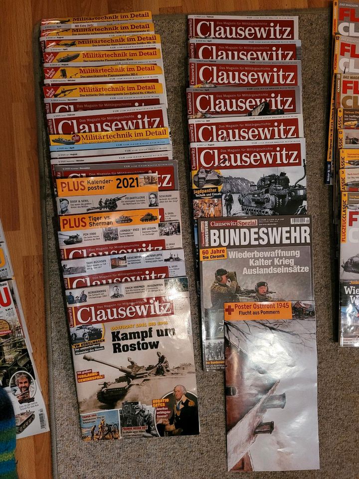 20+ Exemplare der Zeitschrift "Clausewitz" in Wietze