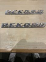 Opel Rekord Typenschild chrom 2x Hannover - Bothfeld-Vahrenheide Vorschau